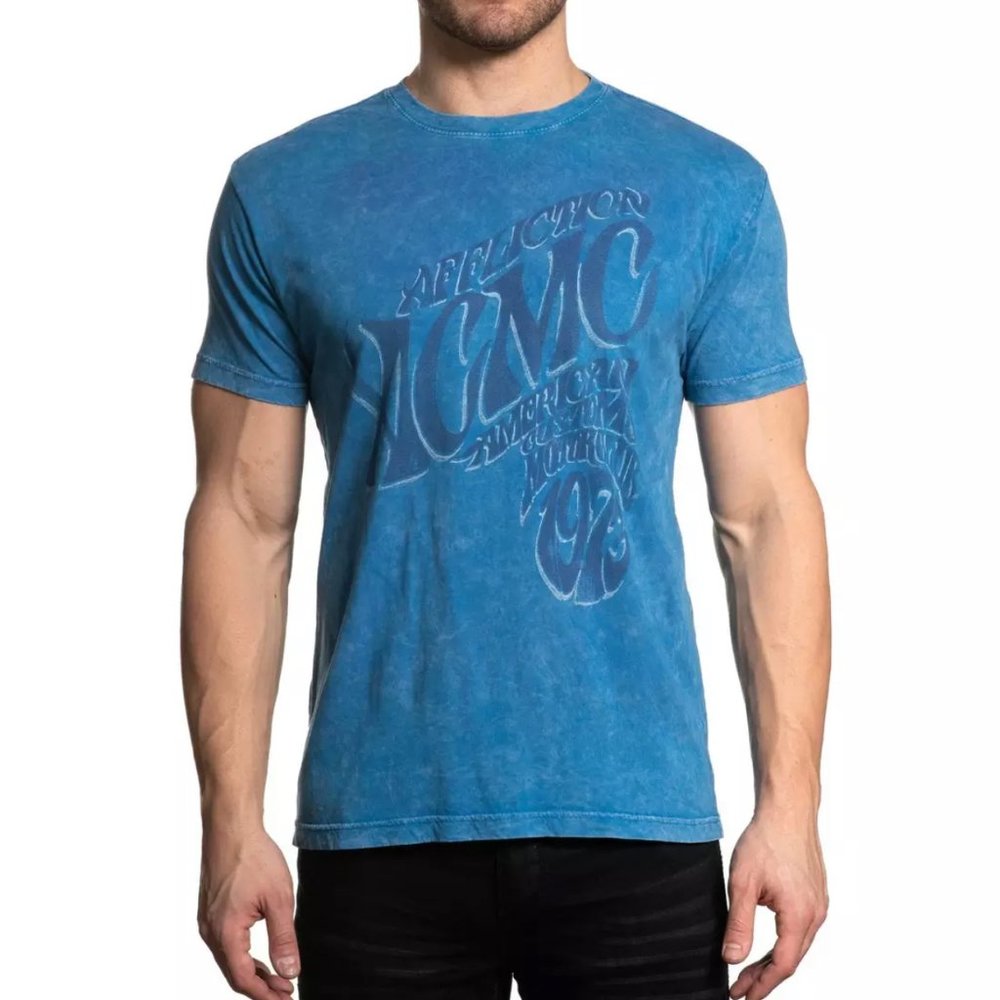 AFFLICTION Men's T-Shirt S/S FILLMORE Premium - Picture 1 of 5